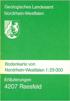 Bodenkarten von Nordrhein-Westfalen 1:25000 / Raesfeld