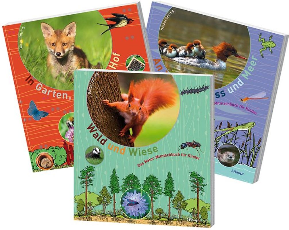 Natur-Mitmachbücher für Kinder