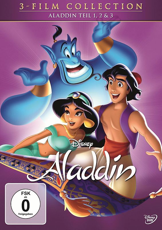 Aladdin - Teil 1, 2 & 3 [3 DVDs] DVD