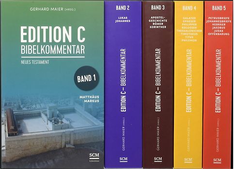 Edition C Bibelkommentar, Neues Testament, Gesamtausgabe im Schuber