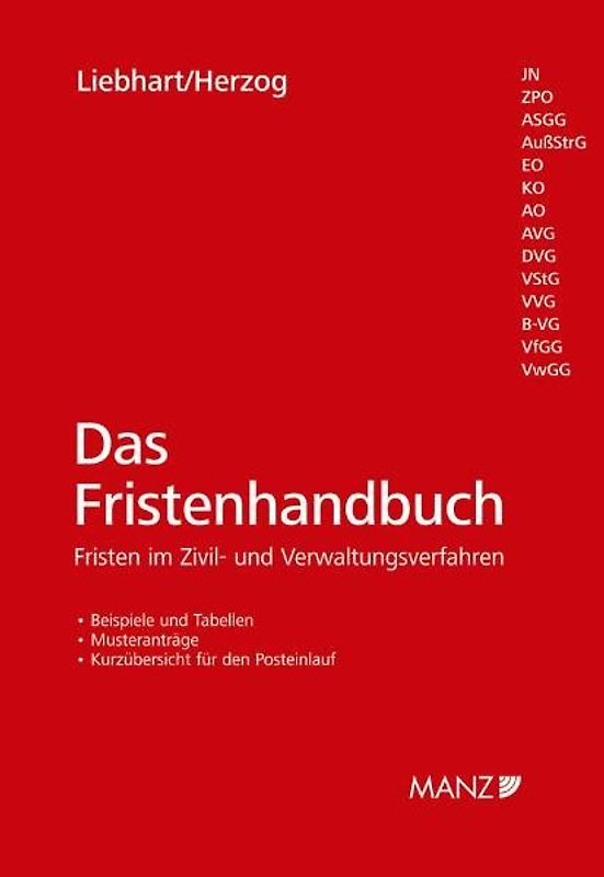 Das Fristenhandbuch