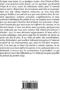 La crise du monde moderne