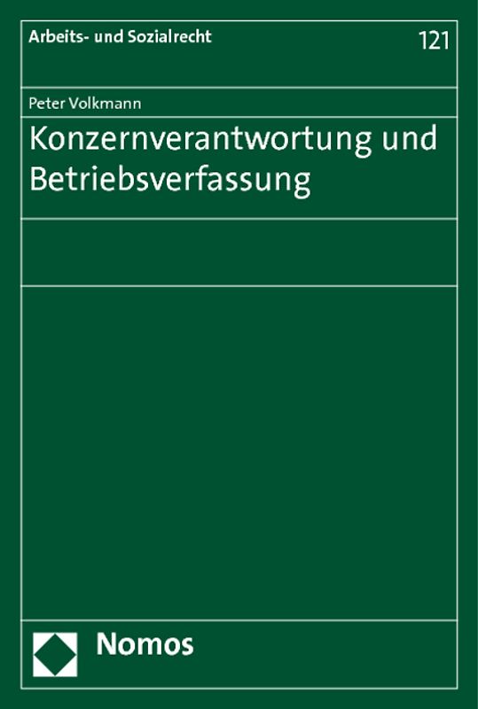 Konzernverantwortung und Betriebsverfassung