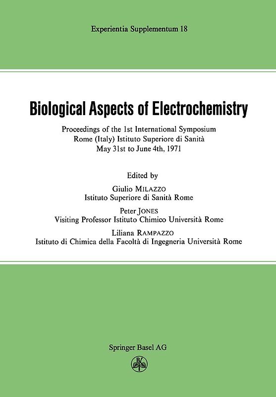 Biological Aspects of Electrochemistry