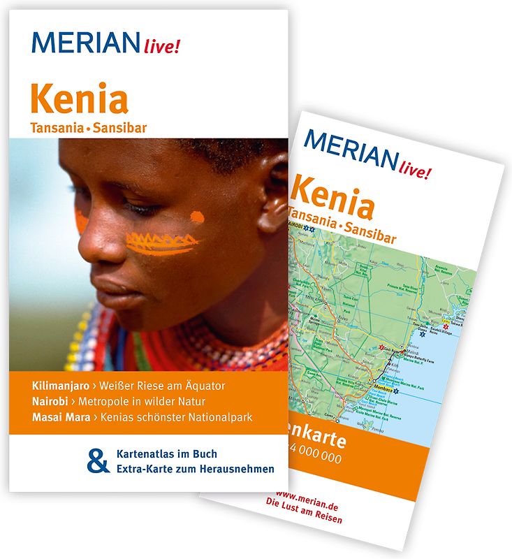 MERIAN live! Reiseführer Kenia Tansania Sansibar
