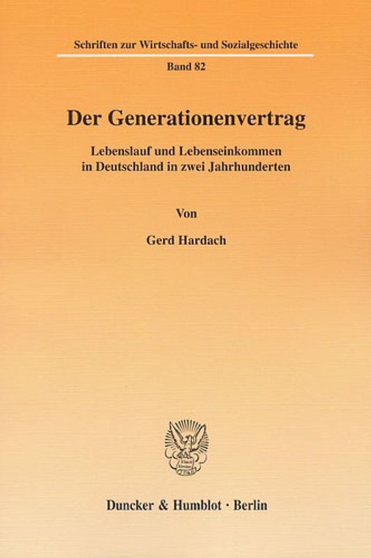 Der Generationenvertrag.