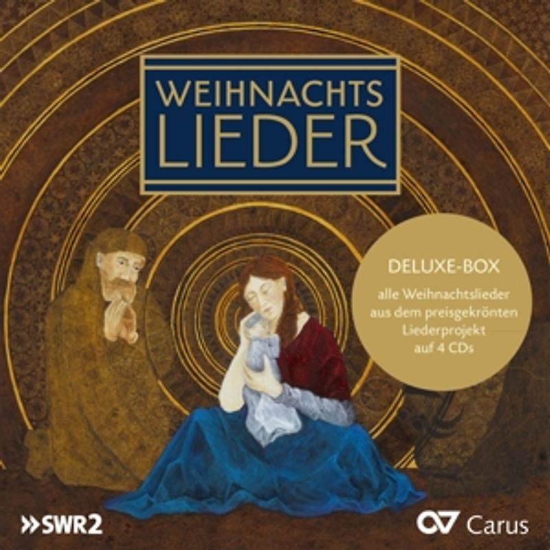Kaufmann/Mertens/Busch/Mields/Prégardien/Athesinus - Weihnachtslieder aus aller Welt ( Deluxe-Box) [4 CDs]