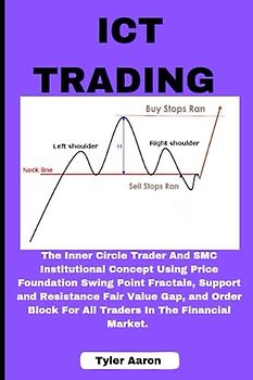 ICT TRADING: The Inner Circle Trader and SMC Institutional Concept Using Price Foundation Swing Point Fractals, Support and Resistance Fair Value Gap, and Order Block for all Traders in the Financial