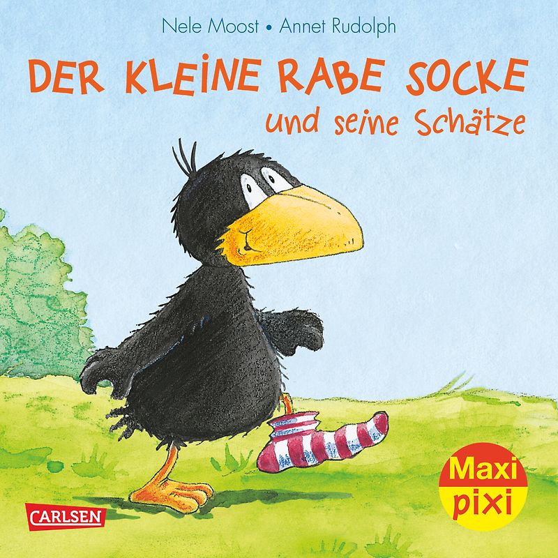 Maxi-Pixi Nr. 196: Der kleine Rabe Socke und seine Schätze