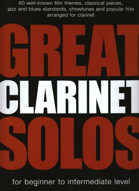 Great Clarinet Solos: Noten, Sammelband für Klarinette