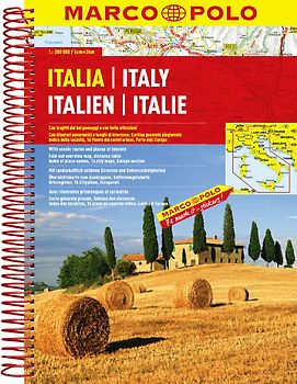 MARCO POLO Reiseatlas Italien 1:300 000
