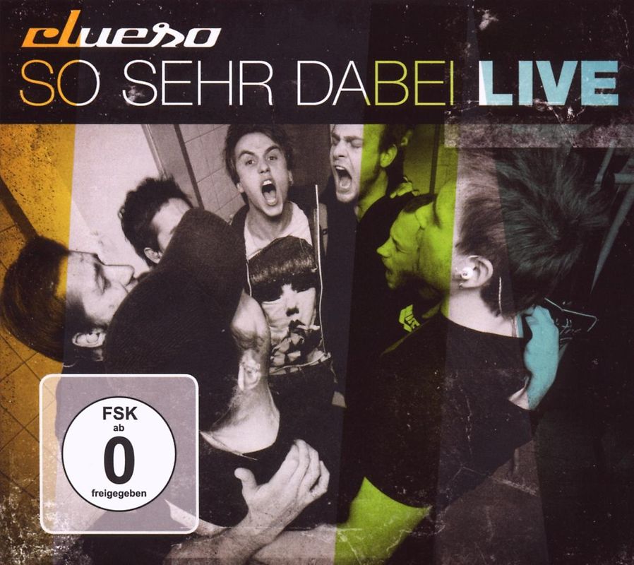 Clueso - So Sehr Dabei - LIVE (Ltd. Del. Edition mit Bonus-DVD)