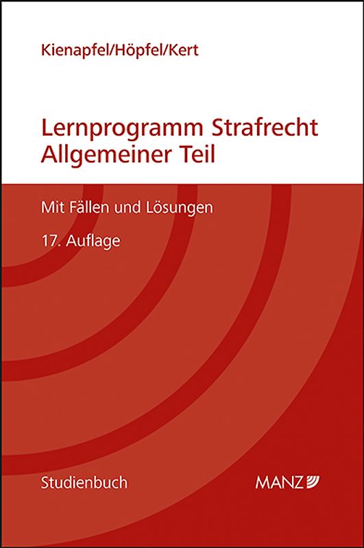 Lernprogramm Strafrecht Allgemeiner Teil