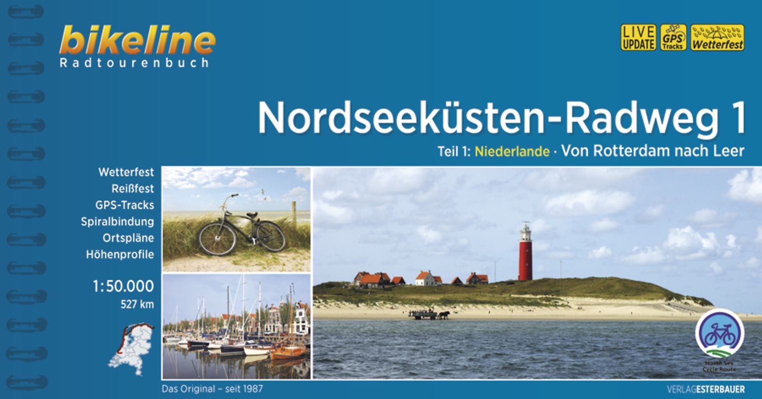 Nordseeküsten-Radweg. 1:75000 / Nordseeküsten-Radweg Teil 1