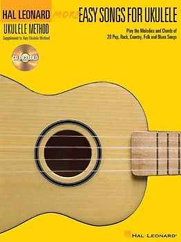 Hal Leonard Ukulele Method: More Easy Songs For Ukulele (Buch & CD) - Various