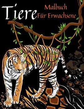 Mandala,Tiere Malbuch Für Erwachsene: Mandala,Löwen, Elefanten, Eulen, Pferde, Hunde, Katzen und viele mehr