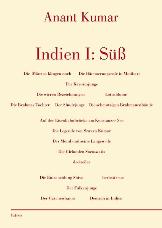 Indien: Süss