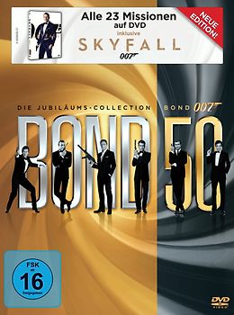 James Bond 007: Die Jubiläums-Collection [23 DVDs] DVD