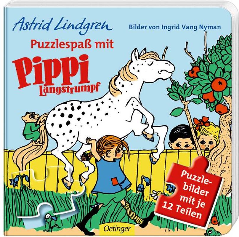 Puzzlespaß mit Pippi Langstrumpf