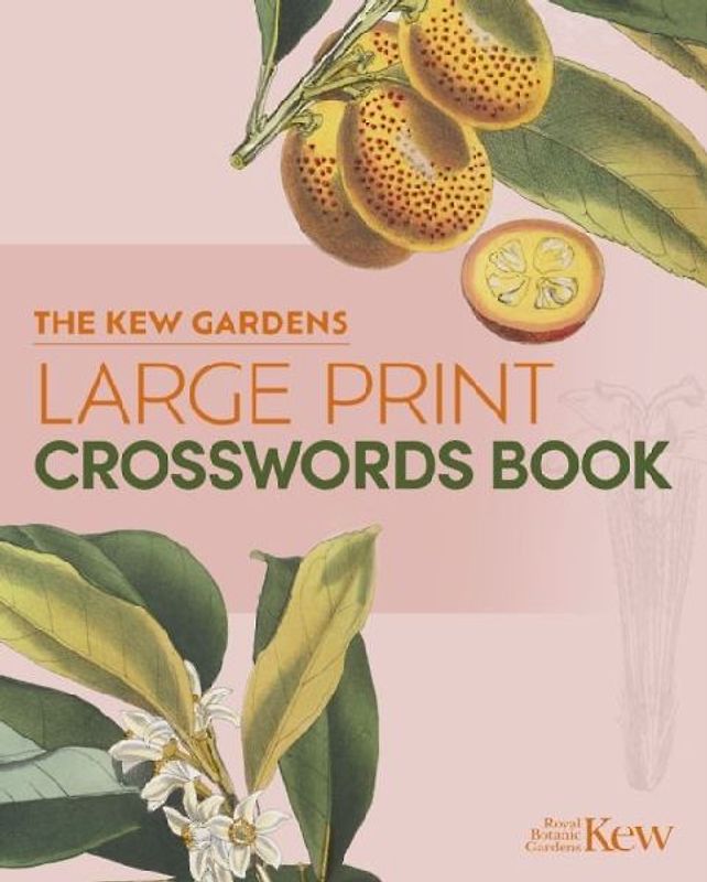 The Kew Gardens Large Print Crosswords Book