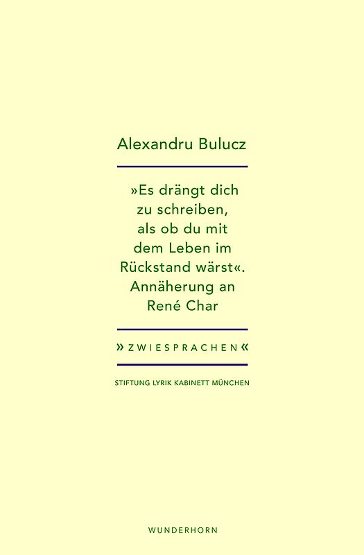 „Es drängt dich zu schreiben, als ob du mit dem Leben im Rückstand wärst“