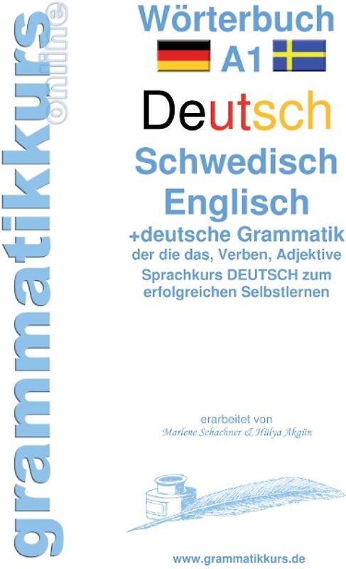 Wörterbuch A1 Deutsch - Schwedisch - Englisch
