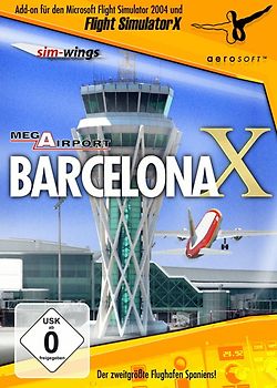 FSX AddOn Mega Airport Barcel. PC Spiele