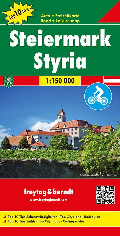 Steiermark, Autokarte 1:150.000, Top 10 Tips