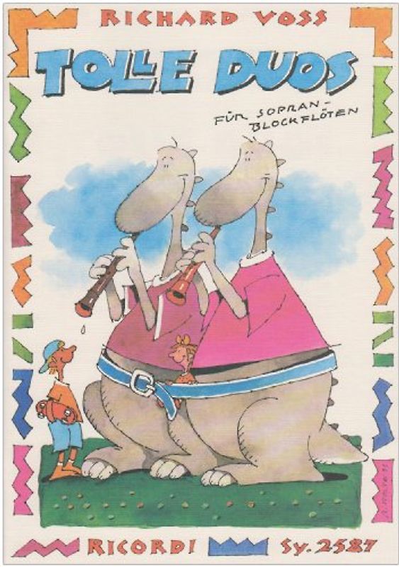 Tolle Duos. Für Sopran-Blockflöten