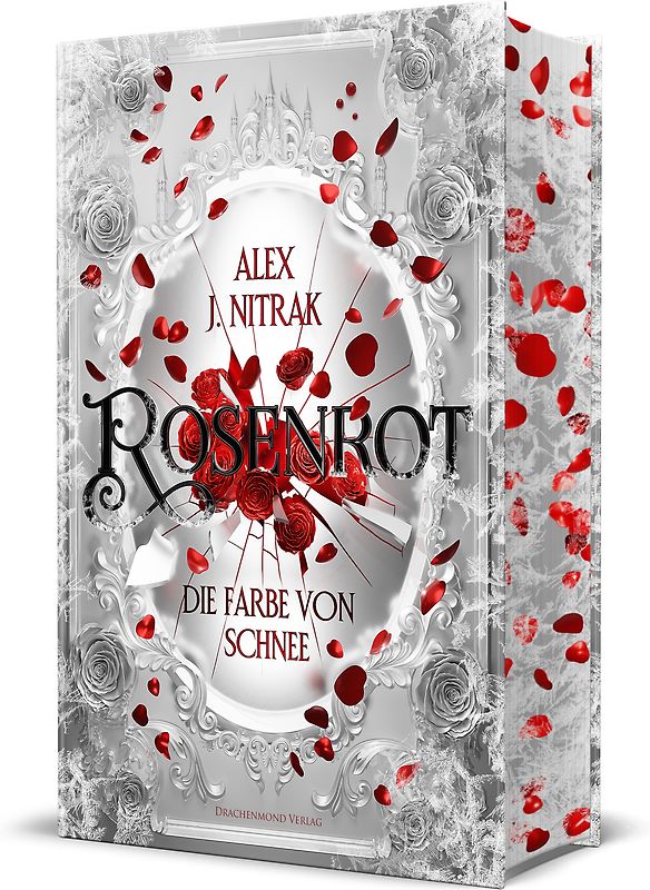 Rosenrot - Die Farbe von Schnee