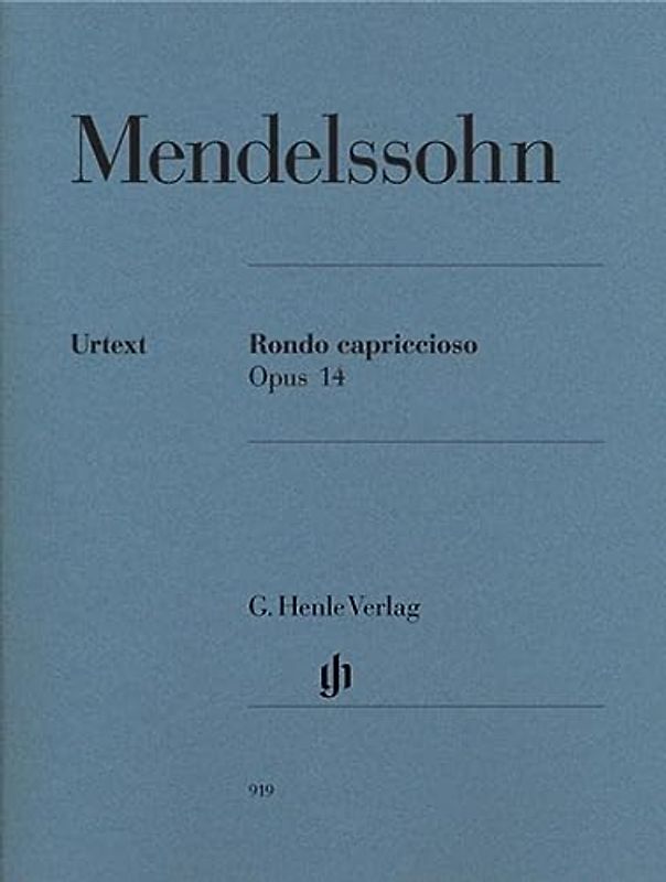 Mendelssohn Bartholdy, Felix - Rondo capriccioso op. 14