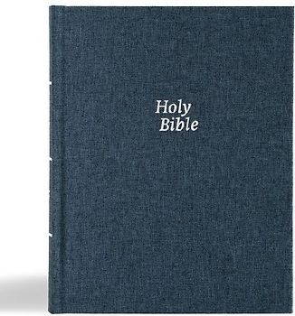CSB Notetaking Bible, Revive Our Hearts Edition, Denim Cloth Over Board