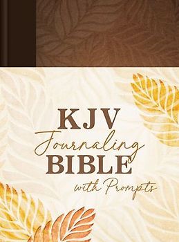 KJV Journaling Bible with Prompts [Copper Leaf]