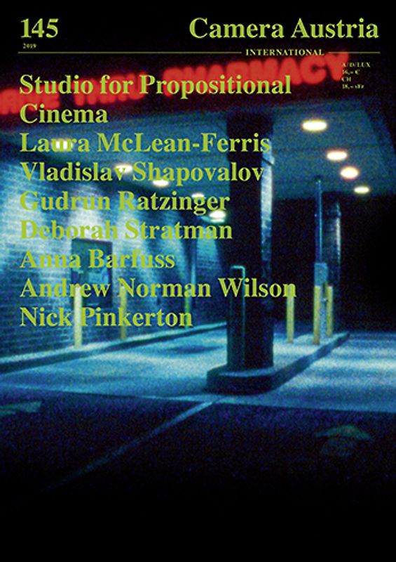 Camera Austria International 145/ 2019