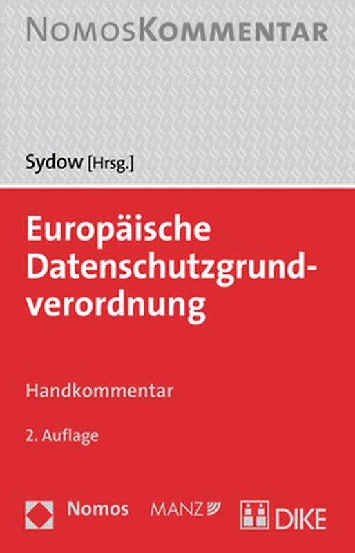Europäische Datenschutzgrundverordnung