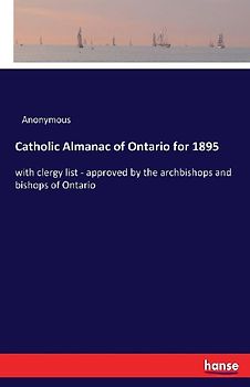 Catholic Almanac of Ontario for 1895