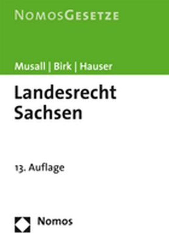 Landesrecht Sachsen