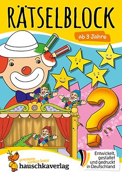 Rätselblock ab 3 Jahre - Band 1