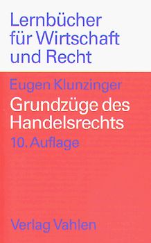Grundzüge des Handelsrechts