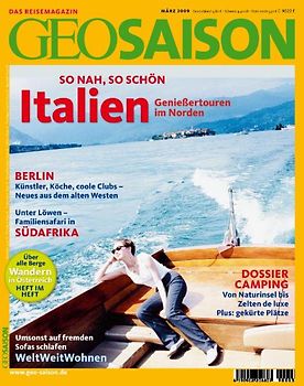 GEO Saison / Italien. Genießertouren im Norden