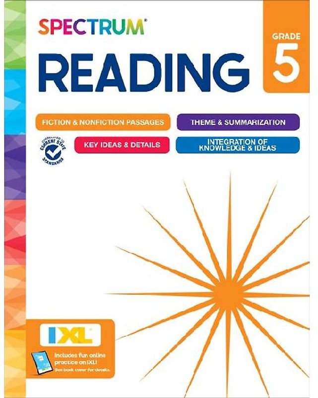 Spectrum Reading Workbook, Grade 5