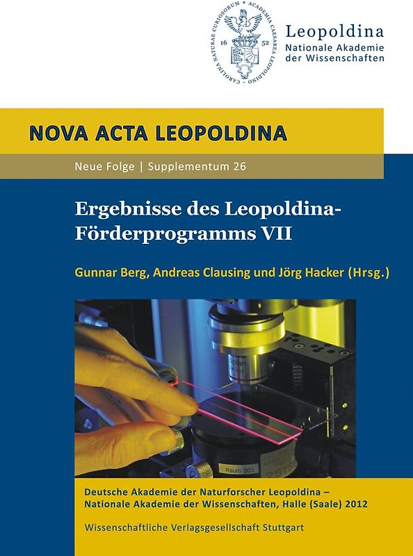 Ergebnisse des Leopoldina-Förderprogramms VII