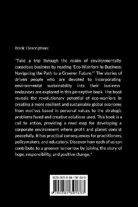 Eco-Warriors in Business