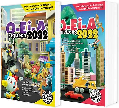 O-Ei-A 2er Bundle 2022 - O-Ei-A Figuren und O-Ei-A Spielzeug im Doppel mit 4,00 € Preisvorteil gegenüber Einzelkauf!