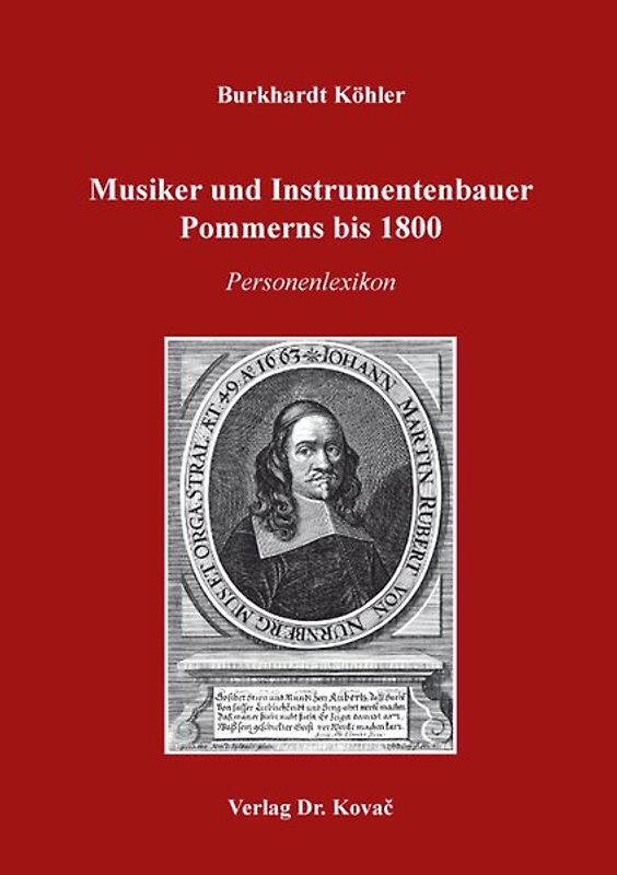 Musiker und Instrumentenbauer Pommerns bis 1800