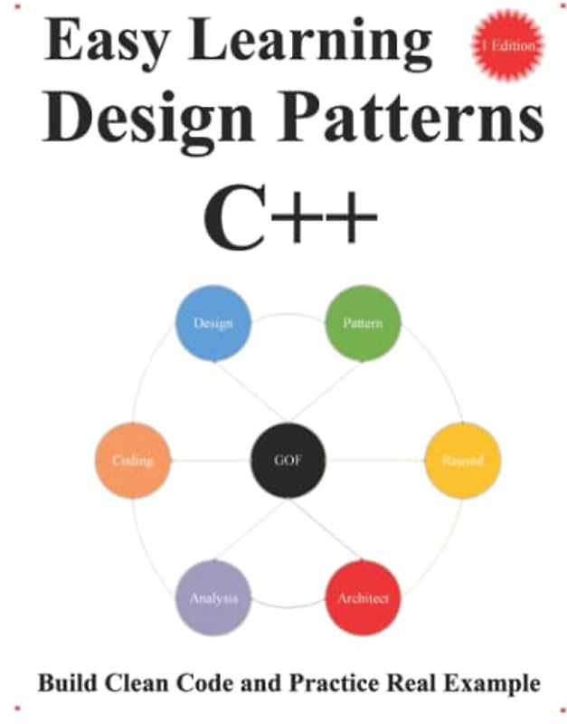 Easy Learning Design Patterns C++ (1 Edition): Build Clean Code and Practice Real Example (C++ Foundation Design Patterns & Data Structures & Algorithms, Band 2)