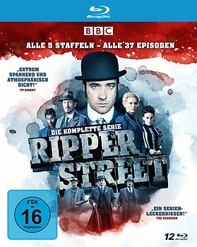 Ripper Street - Die komplette Serie [10 Discs] Blu-ray Disc