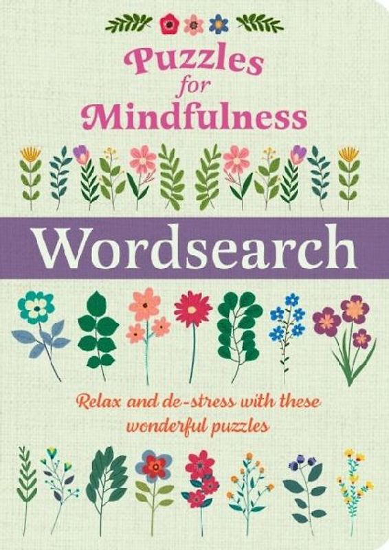 Puzzles for Mindfulness Wordsearch
