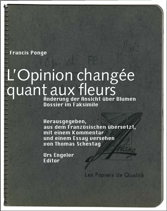 L'opinion changée quant aux fleurs