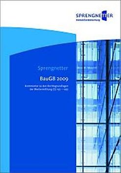 BauGB 2009. Kommentar zu den Rechtsgrundlagen der Wertermittlung (§§ 192 - 199)